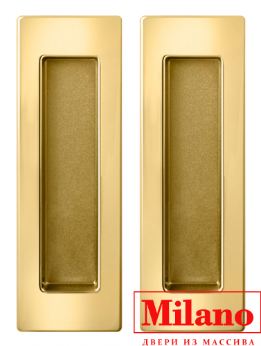 Ручка для раздвижных дверей SH010 URB GOLD-24 Золото 24К