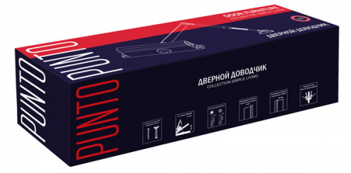 Доводчик дверной SD-2030 WH 40-55 кг (белый)