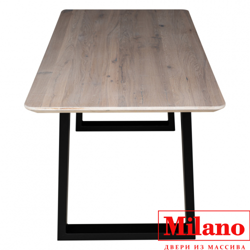 Стол из массива дуба Milano "Эйдж" стандарт вайт