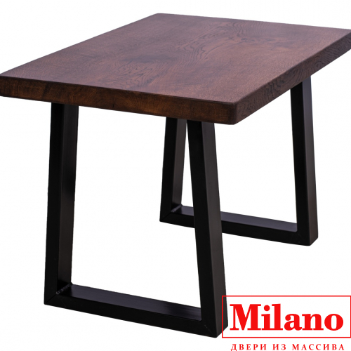 Журнальный стол из массива дуба Milano "Бруклин" Jr дуб мореный