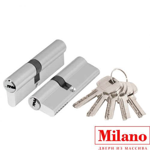 Цилиндровый механизм AX200/70 mm (30+10+30) CP хром 5 кл.