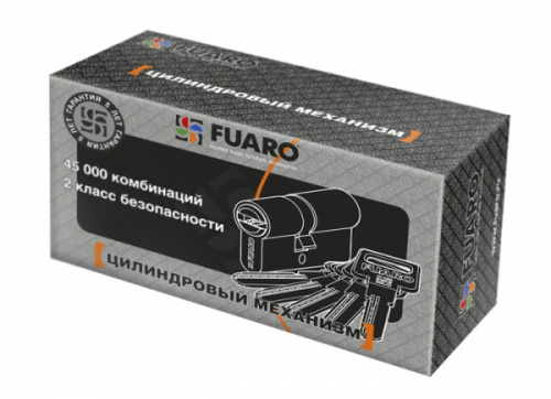 Цилиндровый механизм R600/80 mm (30+10+40) CP хром 5 кл.