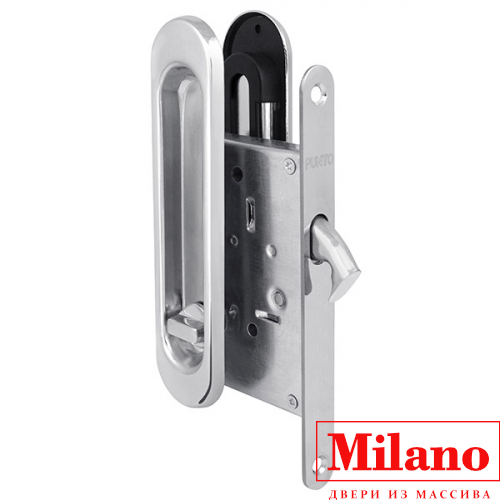Защелка с ручками для раздвижных дверей Soft LINE SL-011 CP