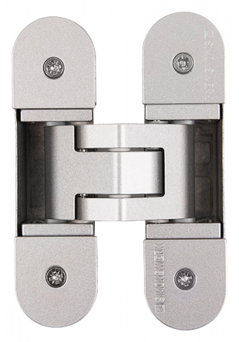 Петля скрытой установки универсальная TECTUS TE 303 3D F1-farbig (матовый хром), 60 кг