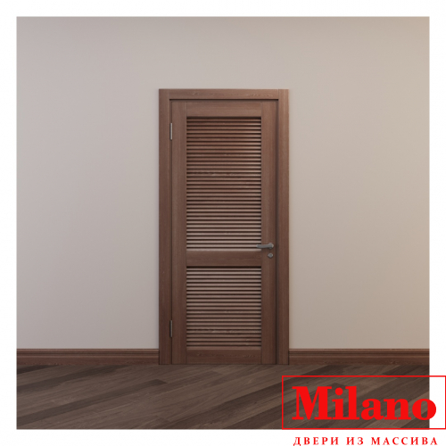Дверь из массива березы Milano "Жалюзи"