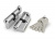 Цилиндровый механизм с вертушкой R302/60 mm (25+10+25) CP хром 5 кл.