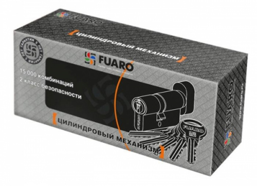 Цилиндровый механизм с вертушкой R302/60 mm (25+10+25) CP хром 5 кл.