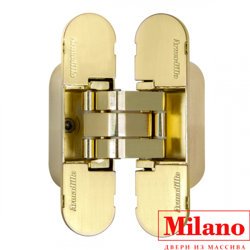 Петля скрытой установки с 3D-регулировкой 9540UN3D SG Мат. золото