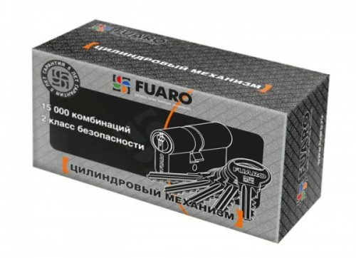 Цилиндровый механизм R300/70 mm (30+10+30) CP хром 5 кл.