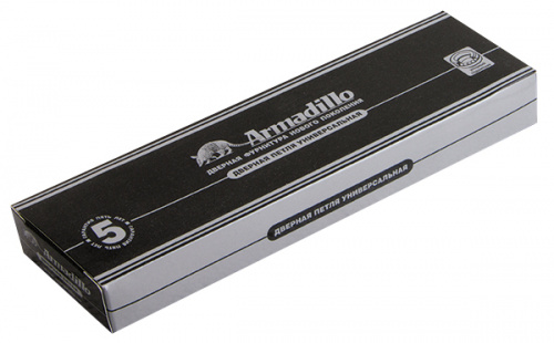 Петля универсальная 4500A (500-A4) 100x75x3 WAB Мат бронза Box