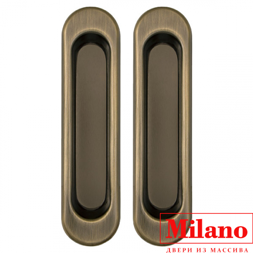 Ручки для раздвижных дверей Soft LINE SL-010 AB