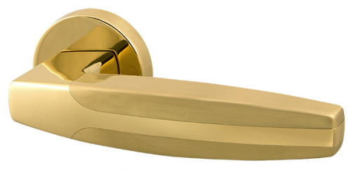 Ручка раздельная ARC URB2 GOLD-24/SGOLD-24 Золото 24К/мат золото 24К