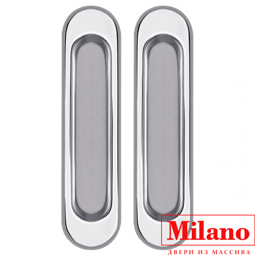 Ручки для раздвижных дверей Soft LINE SL-010 CP