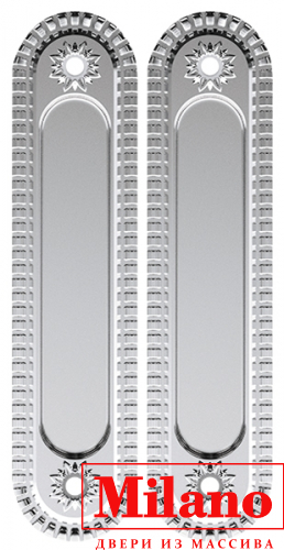 Ручка для раздвижных дверей SH010/CL SILVER-925 Серебро 925